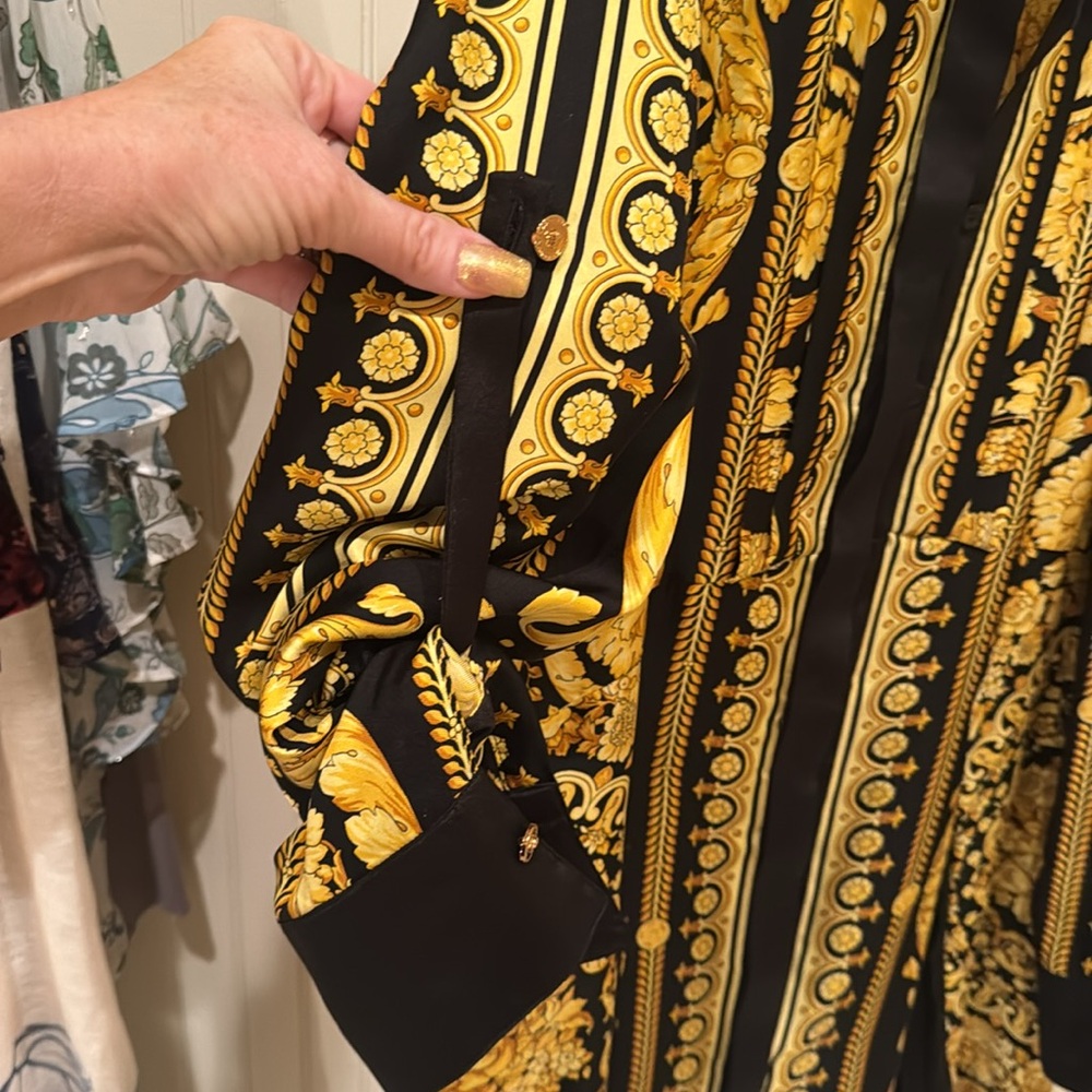 Versace dress gold and black - Picture 4 of 6